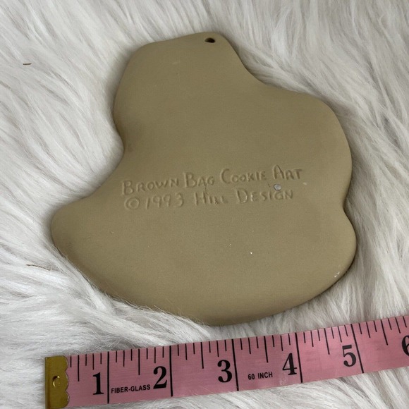 VINTAGE Lot 3 Brown Bag Cookie Art Mold 1985 COW/1997 PIG/1993 ROCKING HORSE - Picture 6 of 11